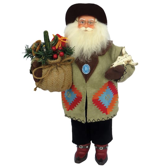 Santa's Workshop 18" Southwestern Santa Figure